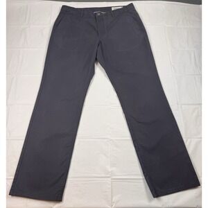 Bonobos Chino Pants Mens‎ 35x32 Straight Fit Navy Blue Casual Cotton Stretch